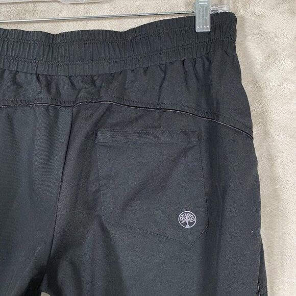 Purple Label by Healing Hands Tanya Scrub Pants Small Petite Black Drawstring - Picture 5 of 14